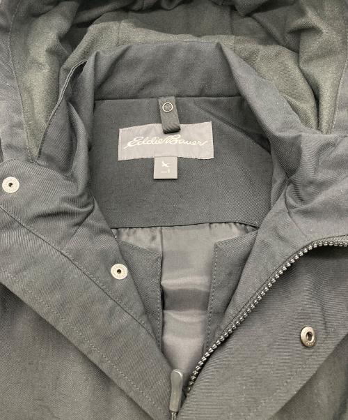 Eddie Bauer（エディーバウアー）Eddie Bauer (エディーバウアー) フーデッドコート ブラック サイズ:Sの古着・服飾アイテム