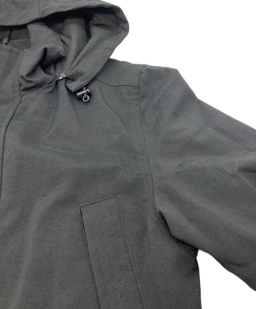 Eddie Bauer（エディーバウアー）Eddie Bauer (エディーバウアー) フーデッドコート ブラック サイズ:Sの古着・服飾アイテム
