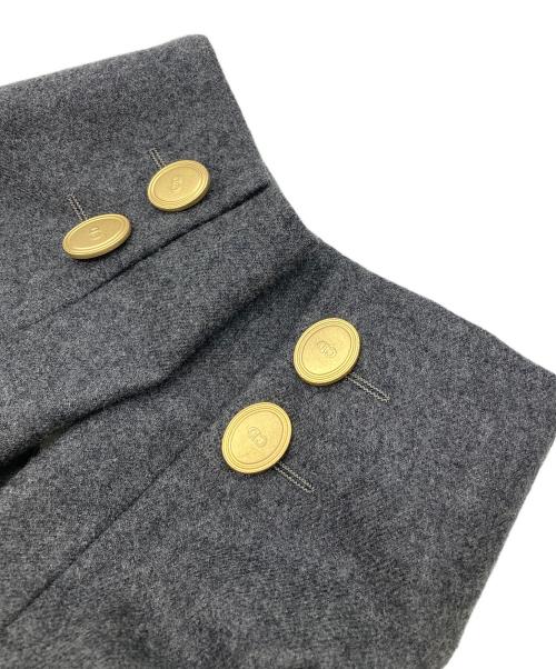 Christian Dior coordonnes（クリスチャン ディオール コルドネ）Christian Dior coordonnes (クリスチャン ディオール コルドネ) CDロゴダブルジャケット グレー サイズ:42の古着・服飾アイテム