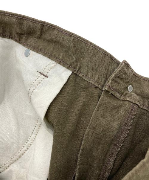 CarHartt（カーハート）CarHartt (カーハート) ダブルニーカーゴパンツ ブラウン サイズ:W38×L30の古着・服飾アイテム