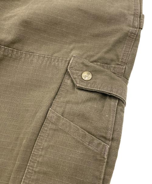 CarHartt（カーハート）CarHartt (カーハート) ダブルニーカーゴパンツ ブラウン サイズ:W38×L30の古着・服飾アイテム