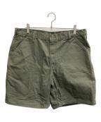 CarHarttカーハート）の古着「ダックハーフパンツ」｜カーキ