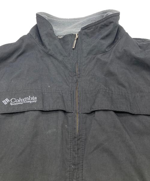 Columbia（コロンビア）Columbia (コロンビア) 裏地フリースジャケット ブラック サイズ:XLの古着・服飾アイテム