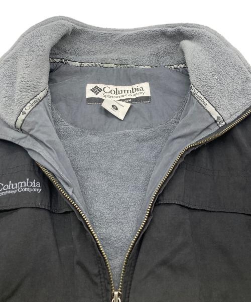 Columbia（コロンビア）Columbia (コロンビア) 裏地フリースジャケット ブラック サイズ:XLの古着・服飾アイテム