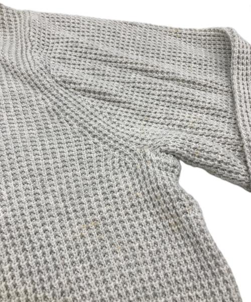 CHAPS RALPH LAUREN（チャップス ラルフローレン）CHAPS RALPH LAUREN (チャップス ラルフローレン) ショールカラーエルボーパッチニット ホワイト サイズ:XLの古着・服飾アイテム