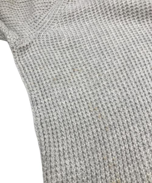 CHAPS RALPH LAUREN（チャップス ラルフローレン）CHAPS RALPH LAUREN (チャップス ラルフローレン) ショールカラーエルボーパッチニット ホワイト サイズ:XLの古着・服飾アイテム