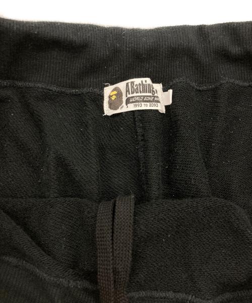 A BATHING APE（アベイシングエイプ）A BATHING APE (アベイシングエイプ) ハーフパンツ ブラック サイズ:2XLの古着・服飾アイテム