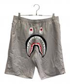 A BATHING APEア ベイシング エイプ）の古着「SHARK SHORTS」｜グレー
