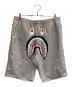A BATHING APE（ア ベイシング エイプ）の古着「SHARK SHORTS」｜グレー