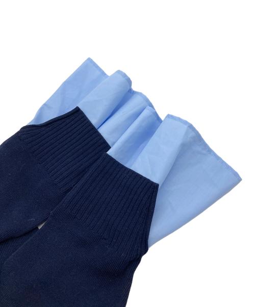 eimy istoire（エイミーイストワール）eimy istoire (エイミーイストワール) Attached collar カーディガン ネイビー サイズ:FREEの古着・服飾アイテム