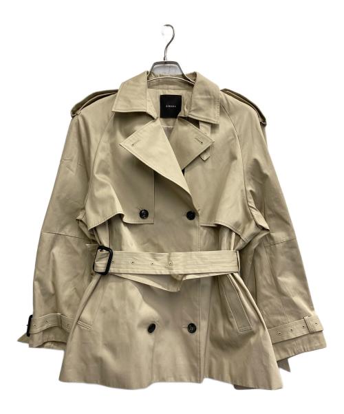 anuans（アニュアンス）anuans (アニュアンス) ハーフオーバートレンチコート ベージュ サイズ:1の古着・服飾アイテム