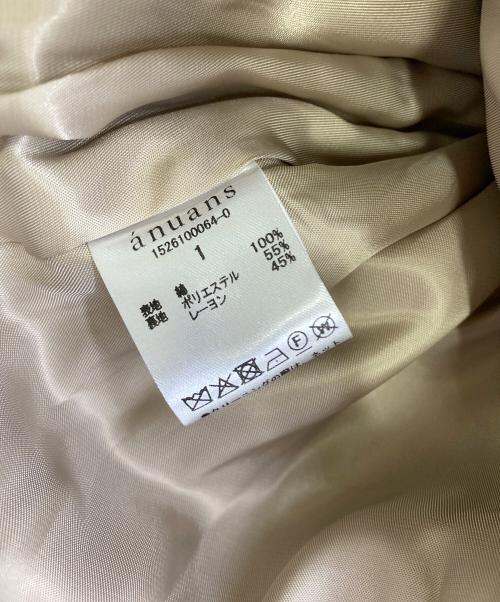 anuans（アニュアンス）anuans (アニュアンス) ハーフオーバートレンチコート ベージュ サイズ:1の古着・服飾アイテム