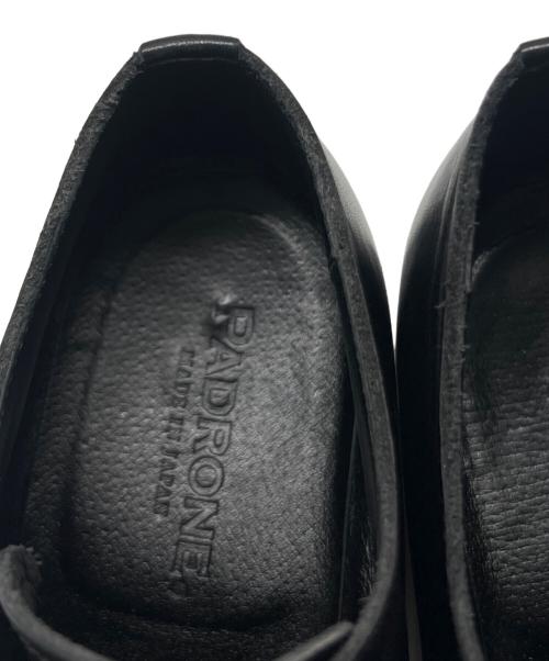 PADRONE（パドローネ）PADRONE (パドローネ) プレーントゥシューズ ブラック サイズ:41の古着・服飾アイテム