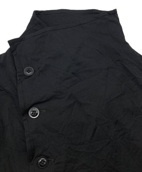 Y's（ワイズ）Y's (ワイズ) 20SS ワッシャー加工 ハイネックジャケット ブラック サイズ:2の古着・服飾アイテム