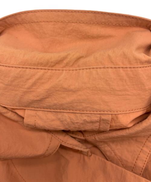 Ameri（アメリ）Ameri (アメリ) ラウンドミリタリーポンチョ オレンジ サイズ:FREEの古着・服飾アイテム