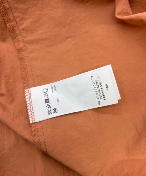 Ameri（アメリ）Ameri (アメリ) ラウンドミリタリーポンチョ オレンジ サイズ:FREEの古着・服飾アイテム