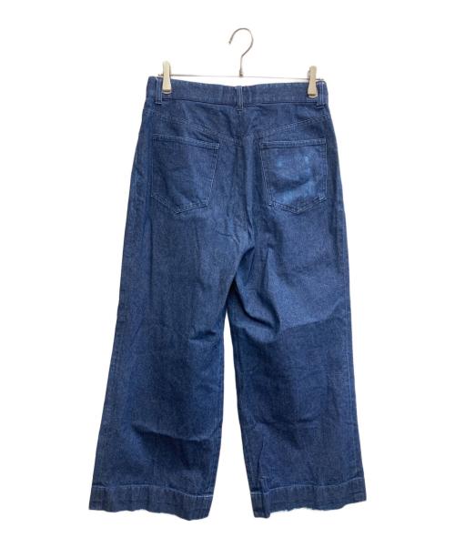 JOHN LAWRENCE SULLIVAN（ジョン ローレンス サリバン）JOHN LAWRENCE SULLIVAN (ジョン ローレンス サリバン) Rigid Denim Wide Pants インディゴ サイズ:44の古着・服飾アイテム