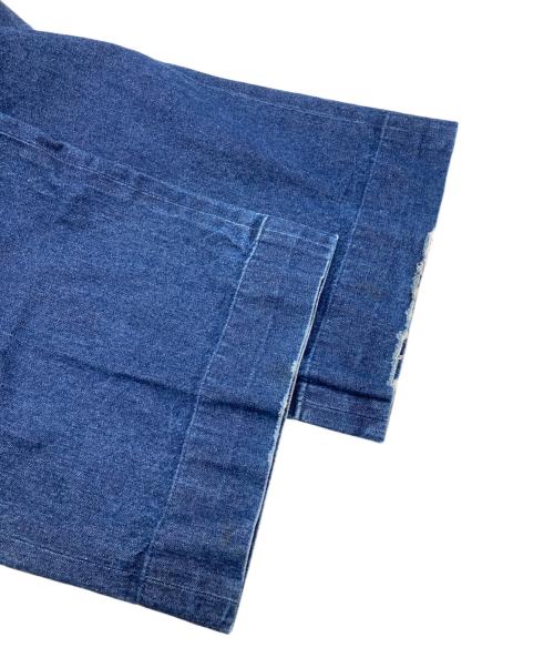 JOHN LAWRENCE SULLIVAN（ジョン ローレンス サリバン）JOHN LAWRENCE SULLIVAN (ジョン ローレンス サリバン) Rigid Denim Wide Pants インディゴ サイズ:44の古着・服飾アイテム