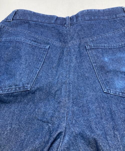 JOHN LAWRENCE SULLIVAN（ジョン ローレンス サリバン）JOHN LAWRENCE SULLIVAN (ジョン ローレンス サリバン) Rigid Denim Wide Pants インディゴ サイズ:44の古着・服飾アイテム