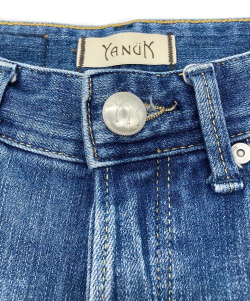 YANUK（ヤヌーク）YANUK (ヤヌーク) PREMIUM2 ストレート デニムパンツ インディゴ サイズ:21の古着・服飾アイテム