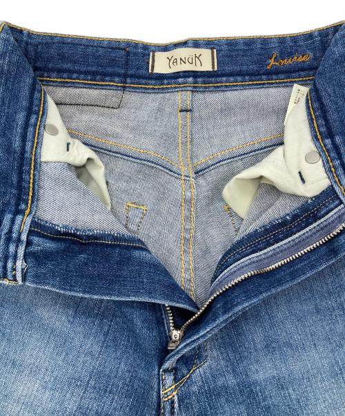 YANUK（ヤヌーク）YANUK (ヤヌーク) PREMIUM2 ストレート デニムパンツ インディゴ サイズ:21の古着・服飾アイテム