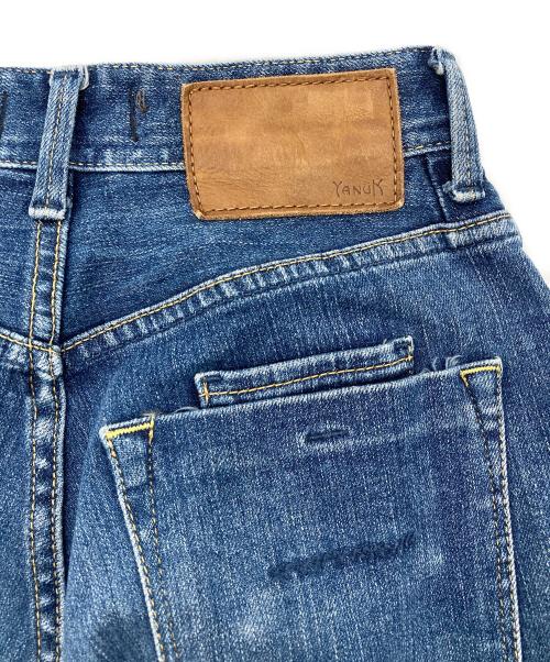 YANUK（ヤヌーク）YANUK (ヤヌーク) PREMIUM2 ストレート デニムパンツ インディゴ サイズ:21の古着・服飾アイテム