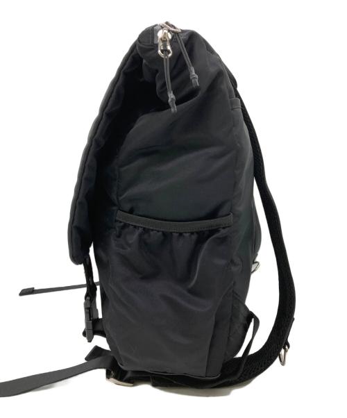 EAR（イア）EAR (イア) BURLAP OUTFITTER (バーラップアウトフィッター) メタルパーツジップリュック ブラックの古着・服飾アイテム