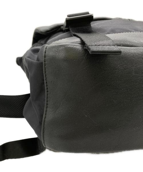 EAR（イア）EAR (イア) BURLAP OUTFITTER (バーラップアウトフィッター) メタルパーツジップリュック ブラックの古着・服飾アイテム