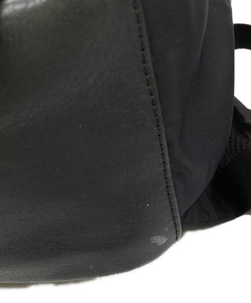 EAR（イア）EAR (イア) BURLAP OUTFITTER (バーラップアウトフィッター) メタルパーツジップリュック ブラックの古着・服飾アイテム