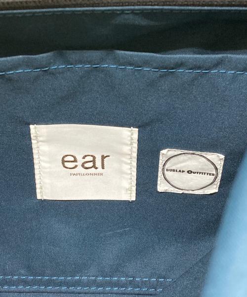 EAR（イア）EAR (イア) BURLAP OUTFITTER (バーラップアウトフィッター) メタルパーツジップリュック ブラックの古着・服飾アイテム
