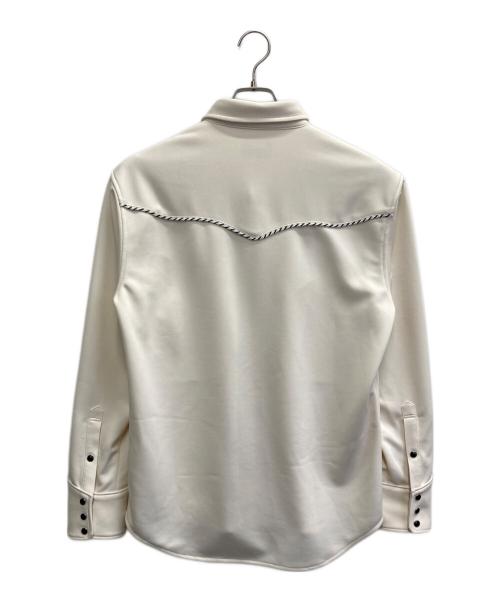 Schott（ショット）Schott (ショット) JERSEY WESTERN SHIRT ホワイト サイズ:Mの古着・服飾アイテム