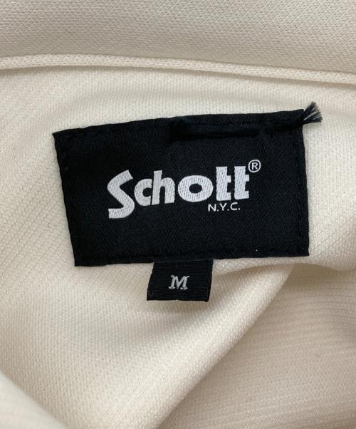Schott（ショット）Schott (ショット) JERSEY WESTERN SHIRT ホワイト サイズ:Mの古着・服飾アイテム