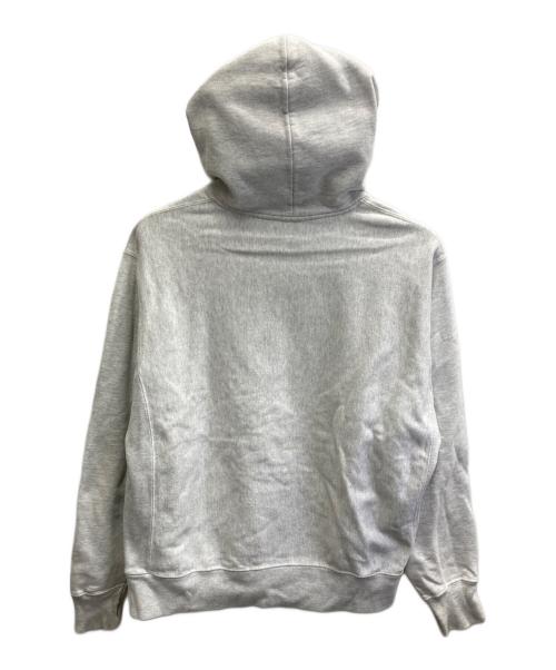 Champion REVERSE WEAVE（チャンピオン リバース ウィーブ）Champion REVERSE WEAVE (チャンピオン リバース ウィーブ) カレッジロゴ フーディー グレー サイズ:Lの古着・服飾アイテム