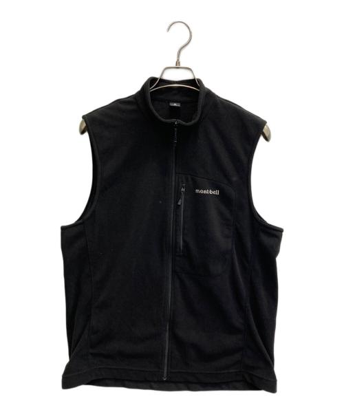 mont-bell（モンベル）mont-bell (モンベル) シャミース ベスト ブラック サイズ:XLの古着・服飾アイテム