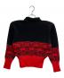 Yves Saint Laurent (イヴサンローラン) ニットポロシャツ レッド サイズ:M：5000円