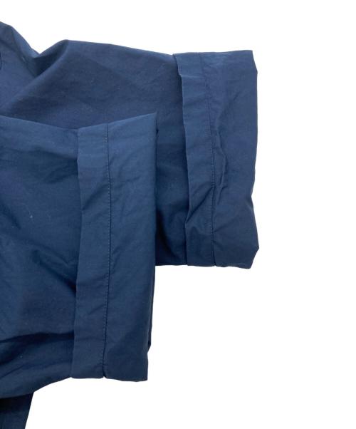 BALENCIAGA（バレンシアガ）BALENCIAGA (バレンシアガ) コットン ロゴ オーバーサイズ シャツ ネイビー サイズ:37の古着・服飾アイテム