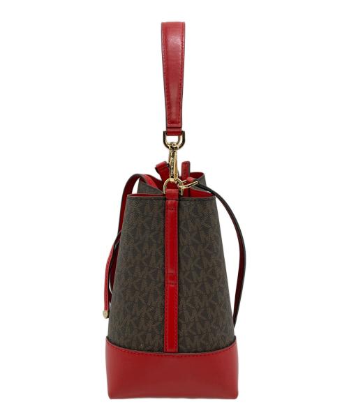 MICHAEL KORS（マイケル・コース）MICHAEL KORS (マイケル・コース) マーサー ギャラリー ショルダーバッグ レッドの古着・服飾アイテム