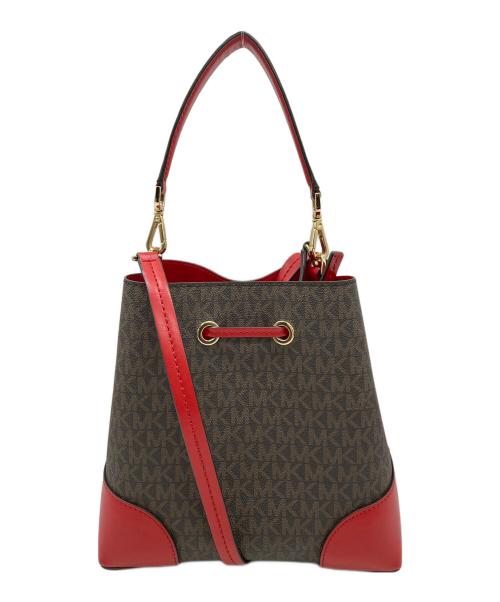 MICHAEL KORS（マイケル・コース）MICHAEL KORS (マイケル・コース) マーサー ギャラリー ショルダーバッグ レッドの古着・服飾アイテム