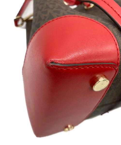 MICHAEL KORS（マイケル・コース）MICHAEL KORS (マイケル・コース) マーサー ギャラリー ショルダーバッグ レッドの古着・服飾アイテム