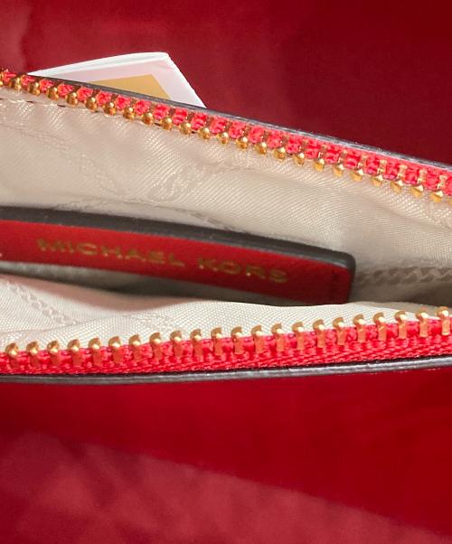 MICHAEL KORS（マイケル・コース）MICHAEL KORS (マイケル・コース) マーサー ギャラリー ショルダーバッグ レッドの古着・服飾アイテム