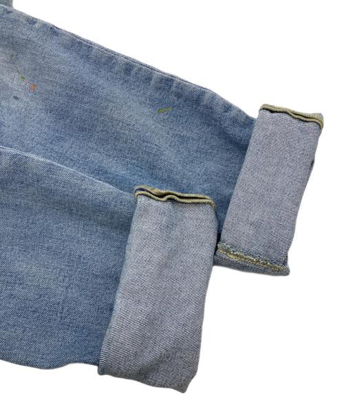 PT05（ピーティーゼロチンクエ）PT05 (ピーティーゼロチンクエ) SWING ダメージペンキ加工スリムデニムジーンズ インディゴ サイズ:34の古着・服飾アイテム