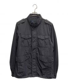 HERNO（ヘルノ）の古着「ナイロン ストーンウォッシュ M-65 フィールドジャケット」｜ネイビー