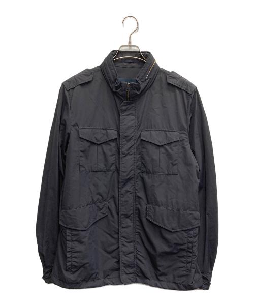 HERNO（ヘルノ）HERNO (ヘルノ) ナイロン ストーンウォッシュ M-65 フィールドジャケット ネイビー サイズ:52の古着・服飾アイテム