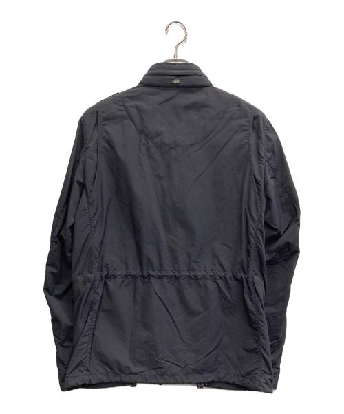 HERNO（ヘルノ）HERNO (ヘルノ) ナイロン ストーンウォッシュ M-65 フィールドジャケット ネイビー サイズ:52の古着・服飾アイテム