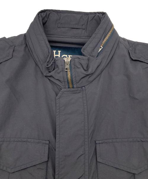 HERNO（ヘルノ）HERNO (ヘルノ) ナイロン ストーンウォッシュ M-65 フィールドジャケット ネイビー サイズ:52の古着・服飾アイテム