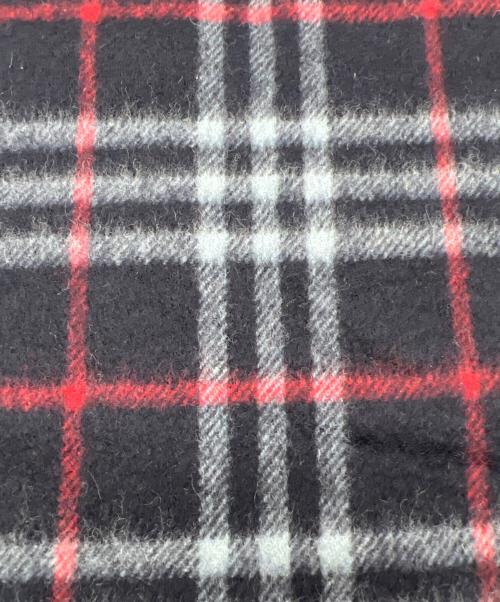 Burberry's（バーバリーズ）Burberry's (バーバリー) カシミヤマフラー ネイビーの古着・服飾アイテム