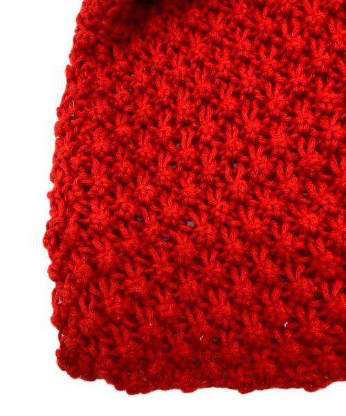 tricot COMME des GARCONS（トリココムデギャルソン）tricot COMME des GARCONS (トリココムデギャルソン) 90’編み込みカーディガン レッド サイズ:表記無しの古着・服飾アイテム