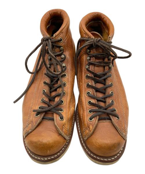 CHIPPEWA（チペワ）CHIPPEWA (チペワ) LACE TO TOE TABACCO BROWN ブラウン サイズ:8EEの古着・服飾アイテム