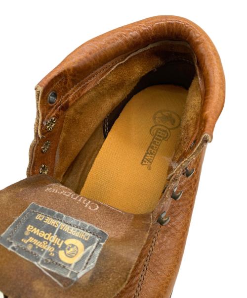 CHIPPEWA（チペワ）CHIPPEWA (チペワ) LACE TO TOE TABACCO BROWN ブラウン サイズ:8EEの古着・服飾アイテム