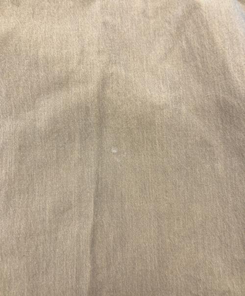 confect（コンフェクト）CONFECT (コンフェクト) nest Robe (ネストローブ) ボイルギャバカフスレスシャツ ブラウン サイズ:Lの古着・服飾アイテム